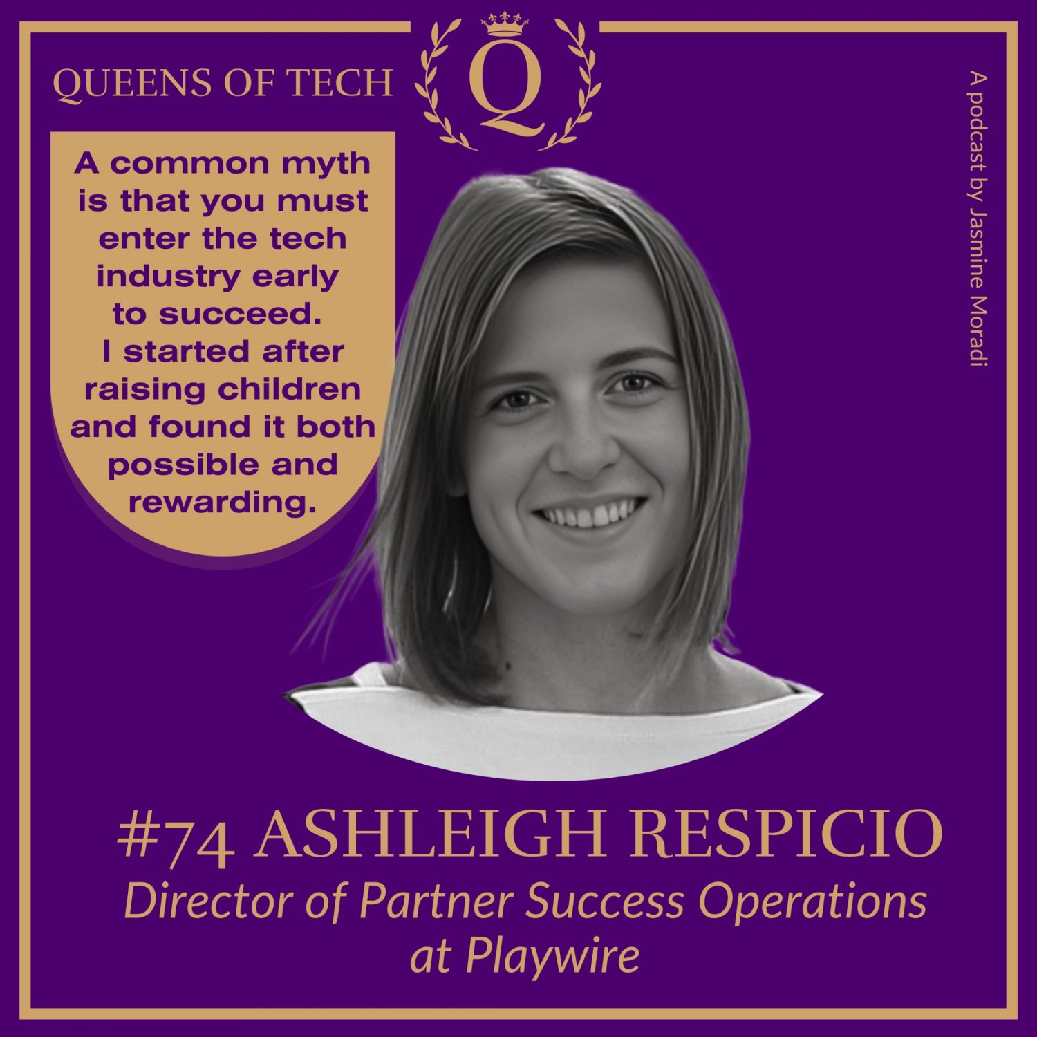 Ashleigh Respicio – Director of Partner Success Operations at Playwire Queens of Tech